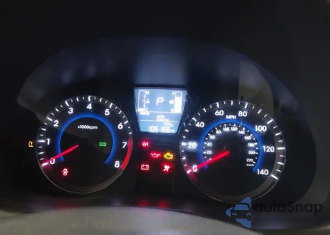 2016 Hyundai Accent Se из США, поврежденный, VIN KMHCT4AE9GU105608